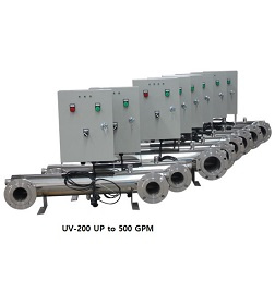 Best12-24 36-48 up to 500 GPM Ultraviolet UV system in Dubai